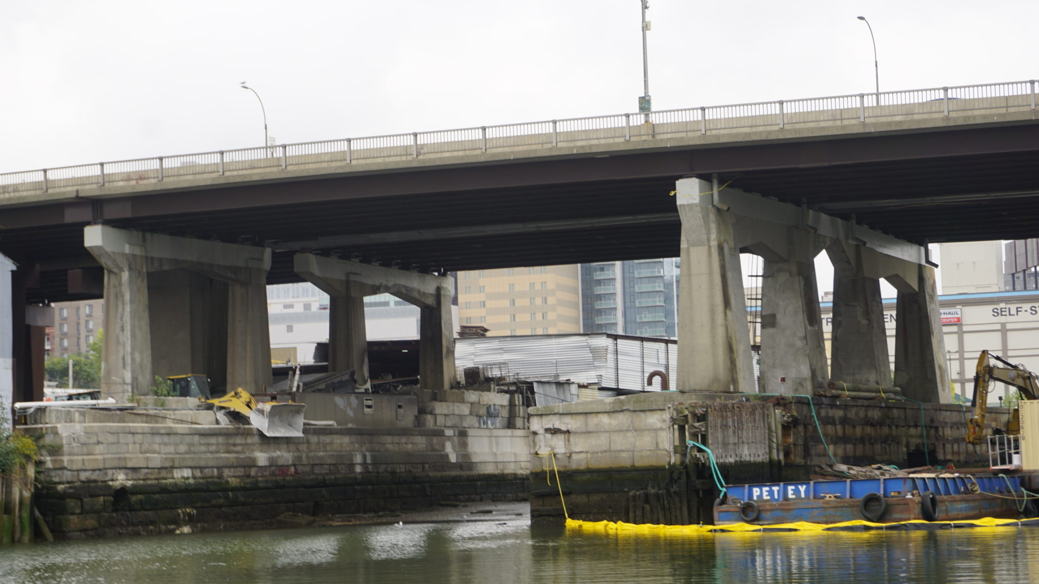 Northern Boulevard Bridge Fender System Over the Flushing River Queens ...